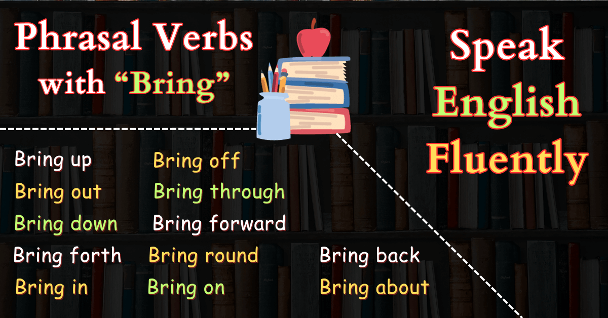 Phrasal verbs with Bring to speak English