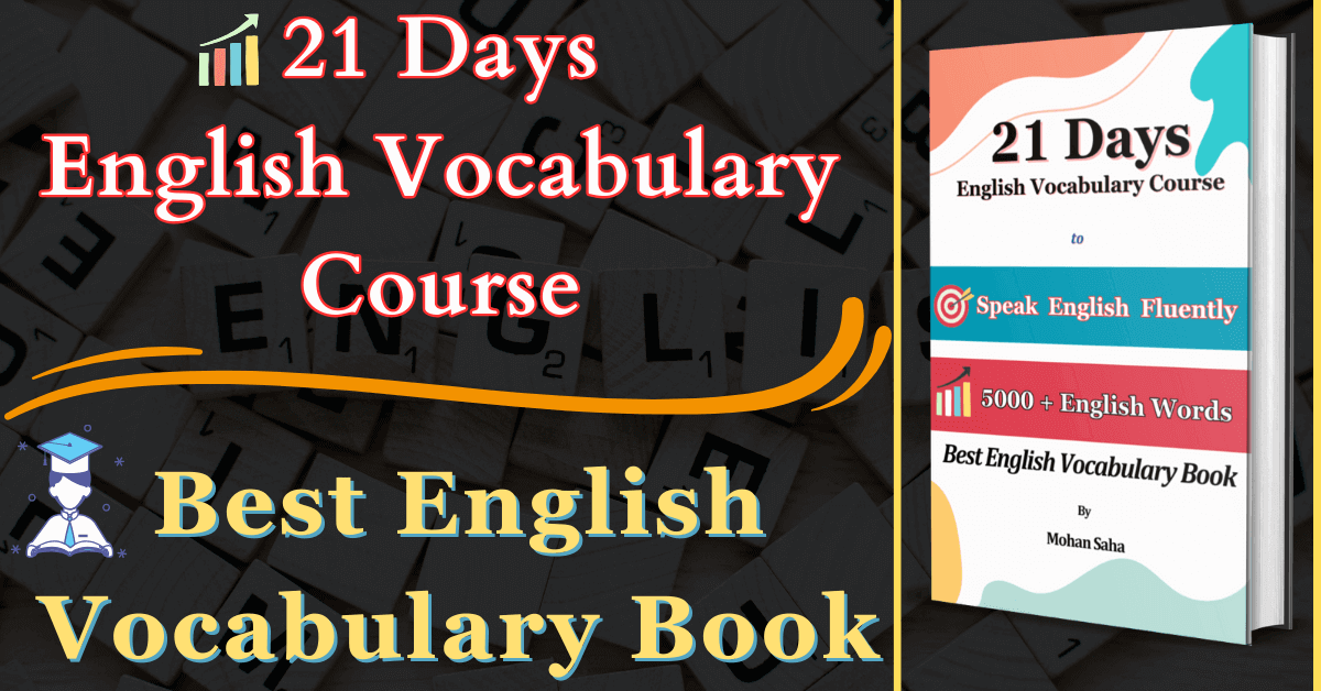 Best book for English Vocabulary (21 Days English Vocabulary Course)