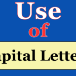 use of capital letters a to z