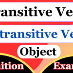 Transitive verb - Intransitive verb - Object