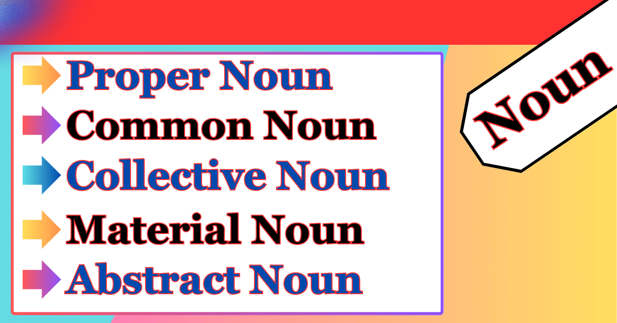 Noun: Definition, Classification and Examples