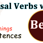 Phrasal verbs with BEAR
