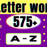 6 Letter words