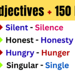 Adjectives - Nouns