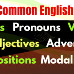 Most Common English Words - Vocabulary