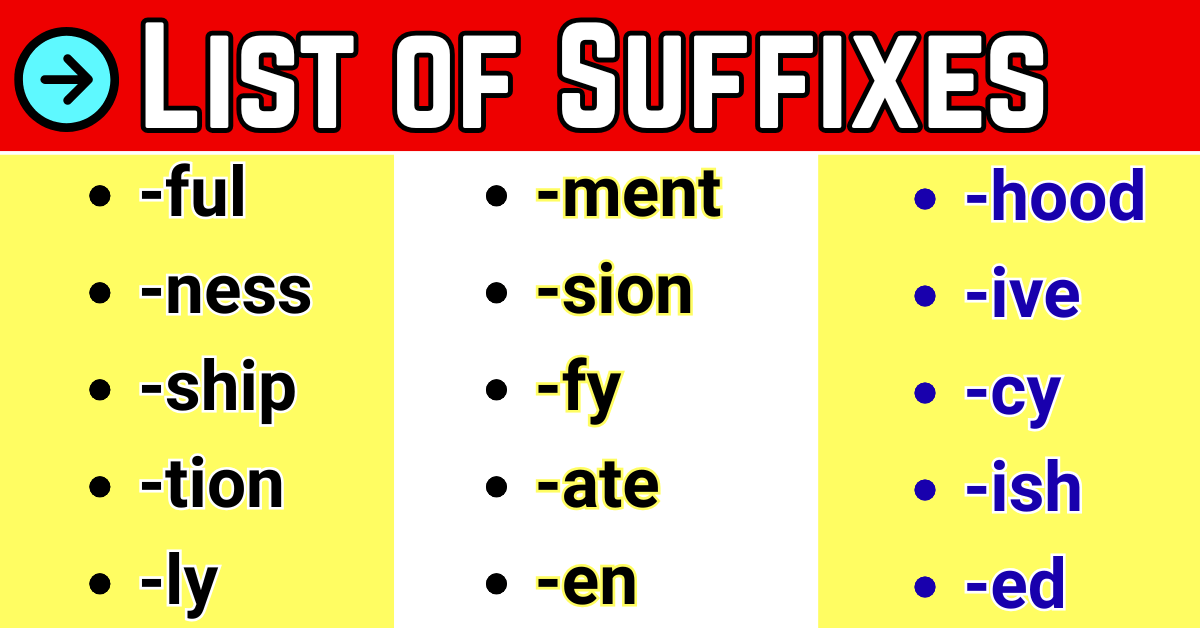 Suffix